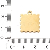 304 Stainless Steel Enamel Pendants STAS-R169-03A-G-3