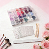 ABS Plastic Pure Color Press On False Nails MRMJ-WH20004-32A-3