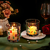 2Pcs 2 Styles Glass Crystal Cup AJEW-GA0007-39-5