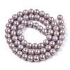 Electroplate Opaque Glass Beads Strands LS-GLAA-T032-P10mm-AB07-2