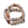 Natural Weathered Agate Beads Strands G-P538-A01-11-3
