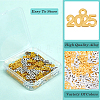 100Pcs 2 Colors Alloy Pendants FIND-SP0002-35-6