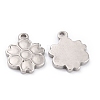 Non-Tarnish 304 Stainless Steel Pendants STAS-O145-41P-2