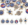 DIY Evil Eye Jewelry Making Finding Kit FIND-TA0002-62-10