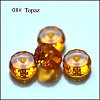 Imitation Austrian Crystal Beads SWAR-F078-4x8mm-08-1