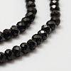 Natural Spinel Bead Strands G-P271-3mm-14-4