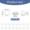500Pcs ABS Plastic Imitation Pearl Beads KY-AR0001-45-2