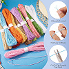12 Bundles 12 Colors Twisted Paper Cord DIY-TA0013-29-5