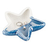 Ocean-themed Ceramic Jewelry Plate DJEW-WH0015-108A-1