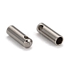 Tarnish Resistant 304 Stainless Steel Cord Ends STAS-E033-5-2