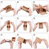 Kraft Paper Folding Box CON-WH0010-01D-C-3