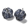 Natural Blue Spot Jasper Bell Pepper Figurines G-Q190-02P-08-2