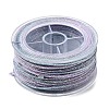 30M Segment Dyed Cotton & Metallic String Threads OCOR-F018-01G-1