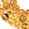 Natural Amber Beads Strands G-K376-H03-02-4
