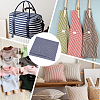 1Yard Stripe Pattern Polycotton Fabric DIY-MA0007-31E-5