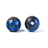 Handmade Gold Sand Lampwork Beads LAMP-N045-01B-04-2