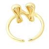 Rack Plating Brass Open Cuff Rings RJEW-S394-01G-N-3