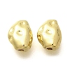 Rack Plating Nuggets Brass Beads KK-M309-43G-04-1