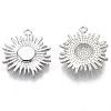 Brass Solar Eclipse Pendants LS-KK-R130-009P-NF-2