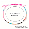 Bohemian Adjustable Glass Seed Beaded Bracelets for Women YP9037-1-2