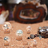 DELORIGIN 5 Sets 5 Style Round Iridescent Glass Dome Cover AJEW-DR0001-08-5