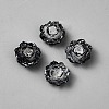 Resin Rose Flower Cabochons CRES-TAC0007-10B-1
