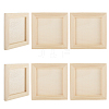 DIY Children Wood Decoration Clay Picture Frame WOOD-WH20008-07E-1