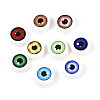 Printed Handmade Polymer Clay Beads CLAY-T022-12B-1