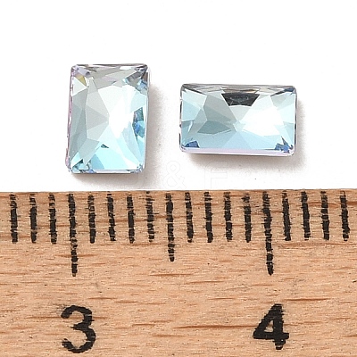 Glass Rhinestone Cabochons RGLA-P037-12A-D202-1