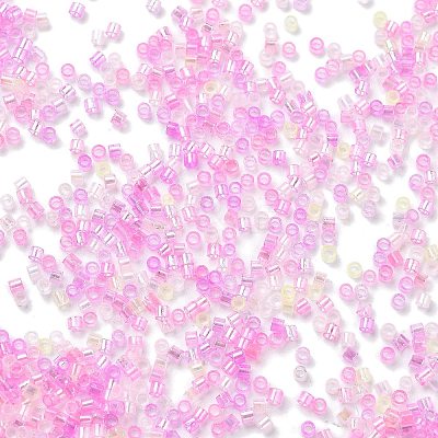 Transparent Colours Glass Seed Beads SEED-H003-01L-1
