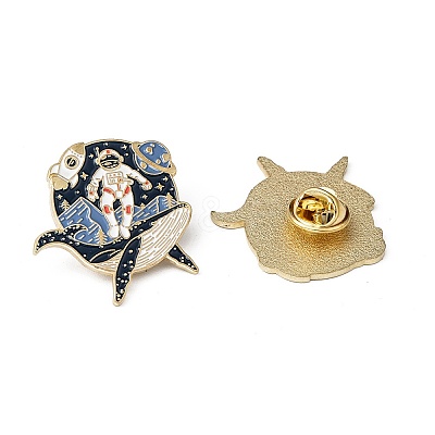 Creative Zinc Alloy Brooches JEWB-R015-012G-1