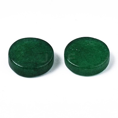 Natural White Jade Cabochons G-S359-322-1