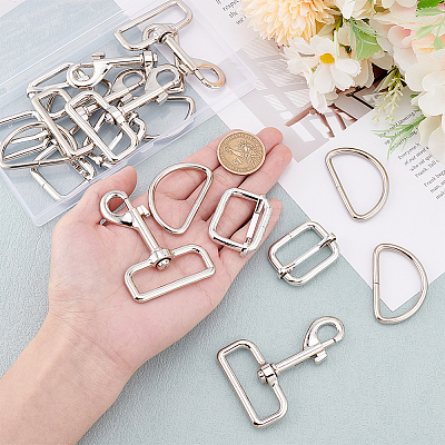 6Pcs Iron D Rings FIND-PH0024-07-1