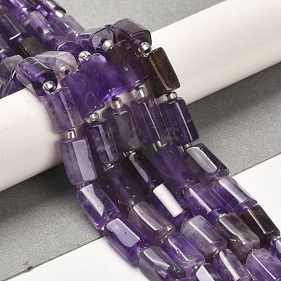 Natural Amethyst Beads Strands G-N327-06-18-1