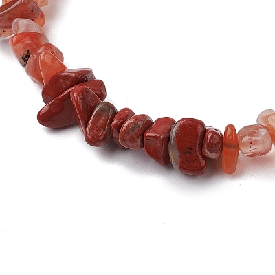 Gemstone Stretch Bracelet BJEW-JB11012-07-1