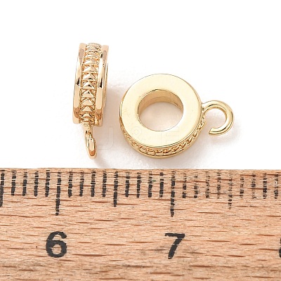 Brass Tube Bails KK-F942-04G-1