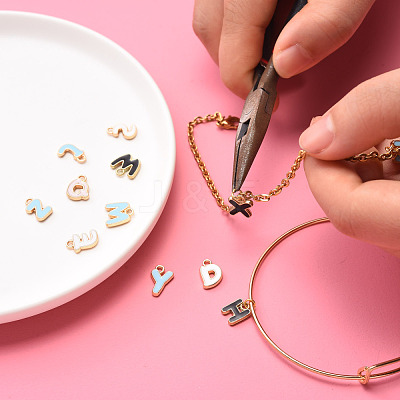 Alloy Enamel Charms ENAM-S125-001A-NR-1