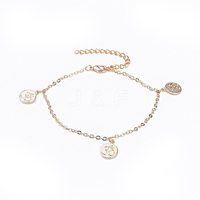 Charm Bracelets and Braided Bracelets Sets BJEW-JB04323-1