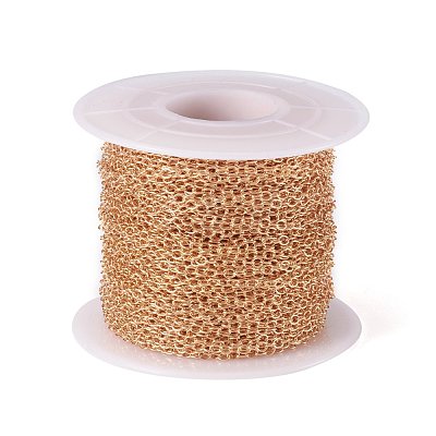 Brass Cable Chains CHC-S003-11G-1