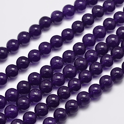 Natural Malaysia Jade Bead Strands X-G-A146-10mm-A01-1
