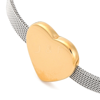 Ion Plating(IP) Fashionable 304 Stainless Steel Bracelets BJEW-J038-47G-1