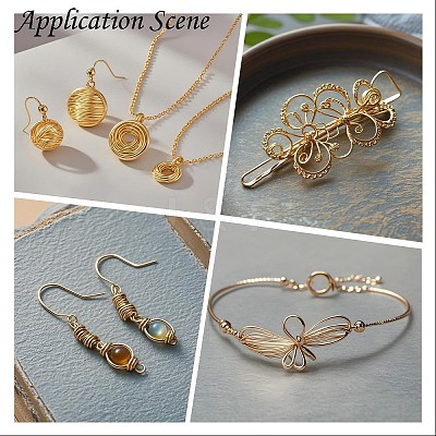 Round Copper Jewelry Wire CWIR-S002-0.6mm-02-1