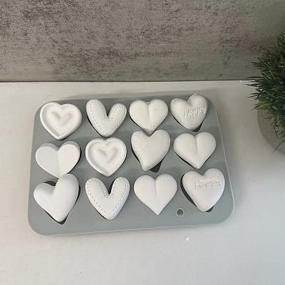 Heart Food Grade Silicone Molds X1-DIY-A051-02C-1