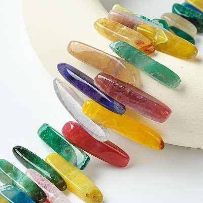 Gemstone Beads Strands G-Q254-1-1