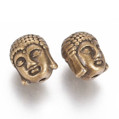 Tibetan Style Alloy Beads X-TIBEB-60542-AB-FF-1
