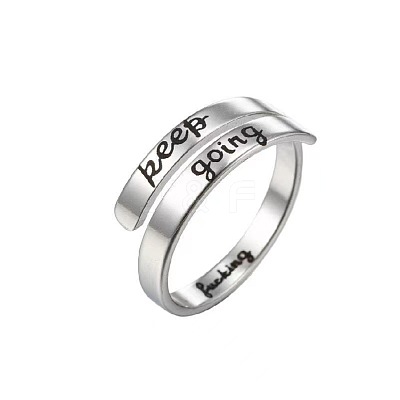 201 Stainless Steel Finger Rings FS-WGA0219-03-1