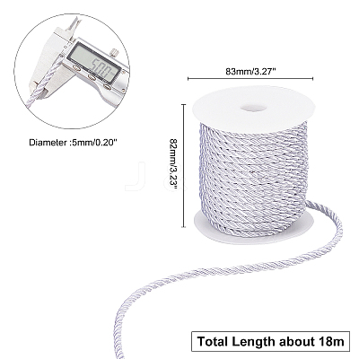 3-Ply Polyester Cord OCOR-WH0033-17B-1