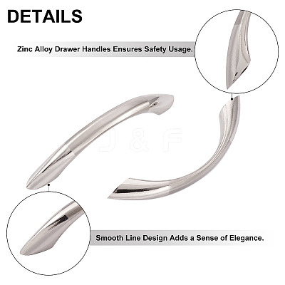 Zinc Alloy Drawer Handles SW-TAC0001-22A-1