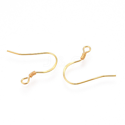 925 Sterling Silver French Hooks with Coil LS-STER-T007-119G-1