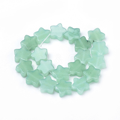 Natural White Jade Beads Strands G-R451-08F-1
